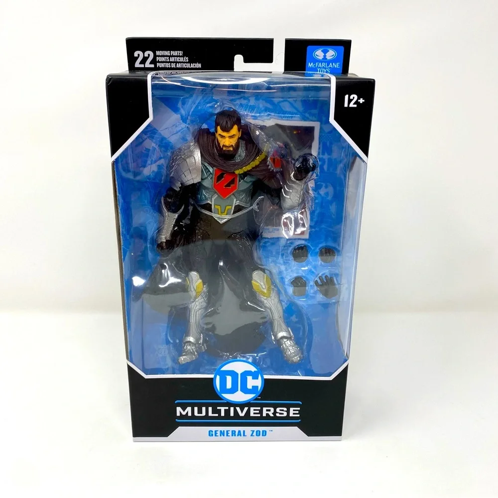 McFarlane Toys DC Multiverse General Zod (DC Rebirth) 7” Action Figure NEW‎
